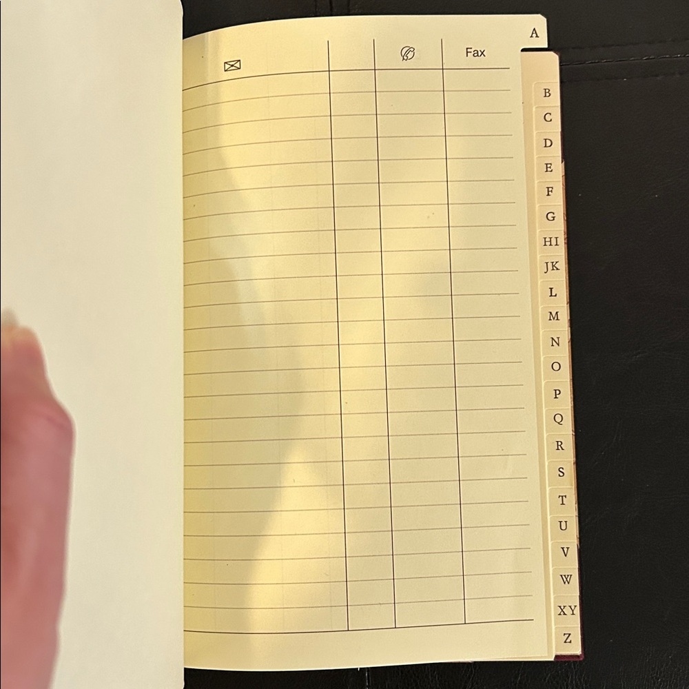 Alviero Martini Beige and Burgundy address book - Picture 3 of 4
